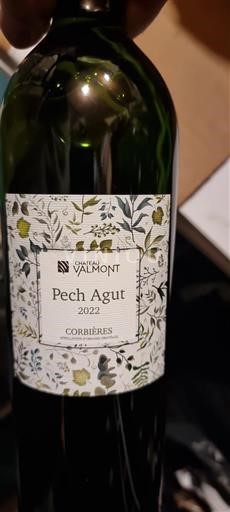 Langvedok Corbières Château Valmont Pech Agut 2022