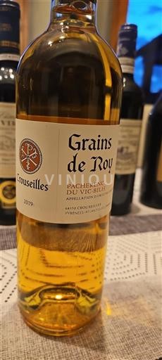 Tây Nam Pacherenc-du-vic-bilh Crouseilles Grains de Roy 2019
