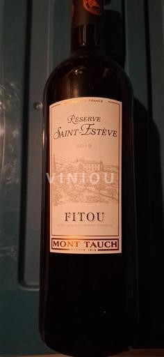 Langvedok Fitou Mont Tauch Réserve Saint Estève 2019