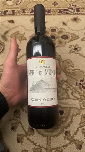 Sicilia Không được chỉ định Caravaglio Nero du Munti 2021