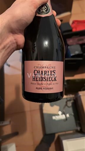 Šampanja Šampanjec Charles Heidsieck Rosé Réserve 2019