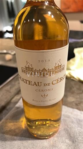 Bordeaux Cérons Château Cérons 2019