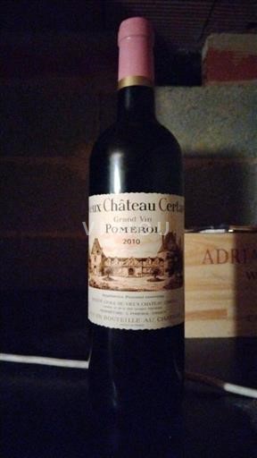 Bordeaux Pomerol Vieux Château Certan 2010