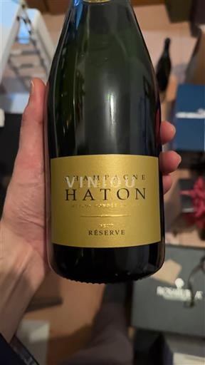 Champagne Sâm-panh Champagne Haton Réserve Không niên vụ