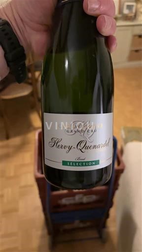 Champagne Sâm-panh Grand Cru Hervy-Quenardel Brut Sélection Không niên vụ