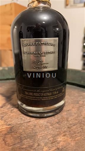 Nova Južna Wales Ni doloceno Rothbury Estate Forefathers Old Liqueur Muscat Neleten.