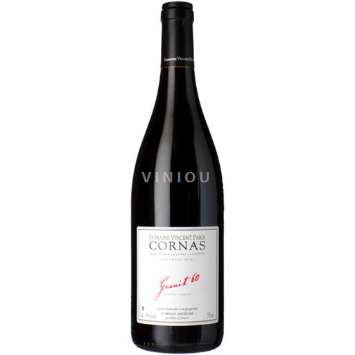 Thung lũng Rhône Cornas Domaine Vincent Paris Granit 60 2023