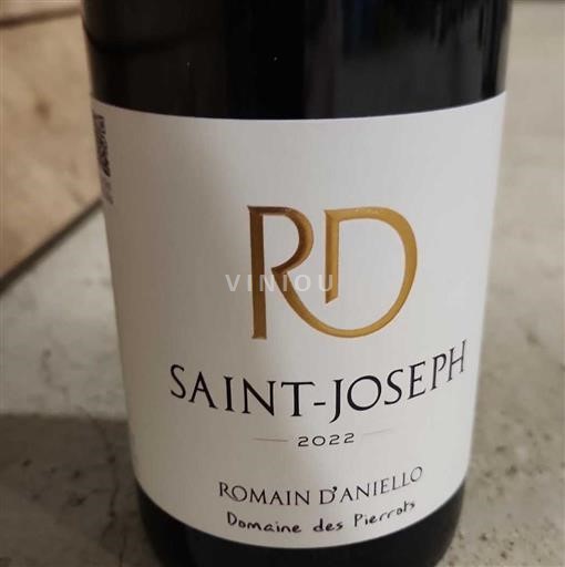 Rhônedalen Saint-Joseph Domaine Romain D'Aniello 2022