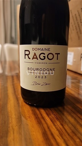 Burgundy Domaine Ragot 2023