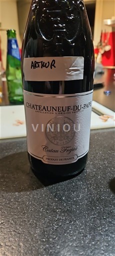 Vina Rouge sec Coteau Préjat 2024 Francija Rona dolina Châteauneuf-du-Pape AOC