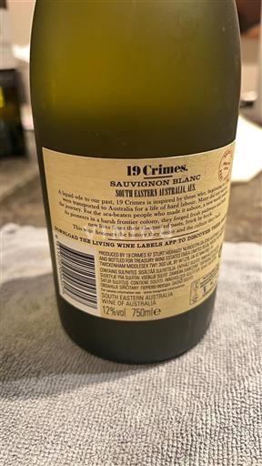 Södra Australien Ospecificerad 19 Crimes 2020