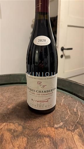 Vinos Rouge sec 1er Cru Les Champeaux Domaine Tortochot 2020 Francia Borgoña No especificado AOC Premier Cru