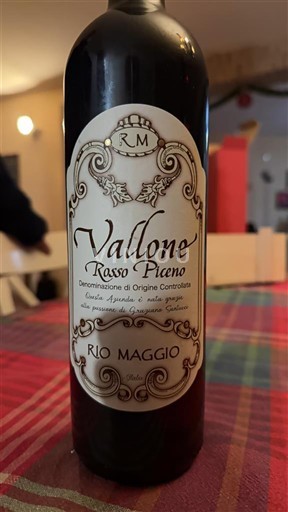 Marche Rosso Piceno Rio Maggio Vallone Rosso Pieno 2021
