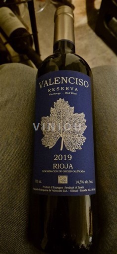 Ла-Ріоха Ріоха Valenciso Reserva 2019