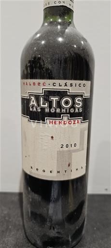 Mendoza Altos Las Hormigas Malbec Clásico 2010