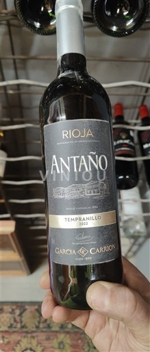 La Rioja Rioja Garcia Carrion Antaño Tempranillo 2022