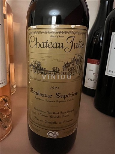 Bordeaux Bordeaux Supérieur Château Julie 1994