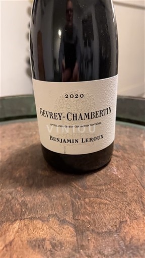 Borgoña Gevrey-Chambertin Benjamin Leroux 2020