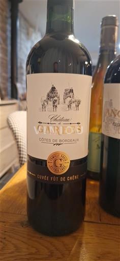 Bordeaux Côtes-de-Bordeaux Château Garbes Fût de Chêne 2023