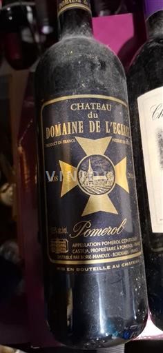 Bordeaux Pomerol Domaine Domaine de l'Église 2008