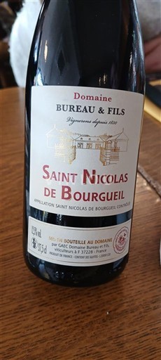 Луарська долина Сент-Нікола-де-Бургейль Domaine Bureau & Fils 2024