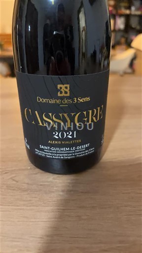 Linguadoca e Rossiglione Saint-Guilhem-le-Désert Domaine S 3 Sens Cassygre 2021