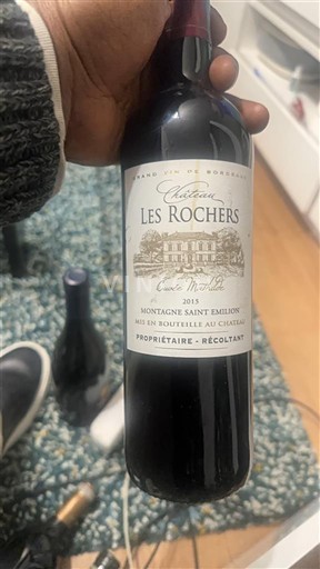 Bordeaux Montagne-saint-émilion Château Les Rochers Marlène 2015