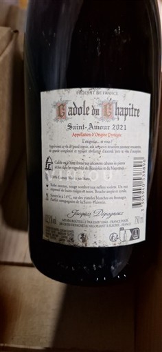 Beaujolais Saint-Amour Laudale du Chapitre 2021