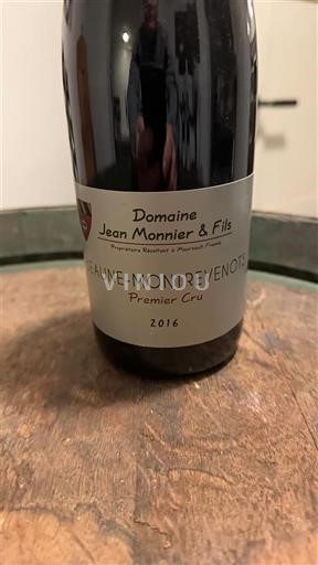 Vinos Rouge sec Domaine Jean Monnier & Fils 2016 Francia Borgoña No especificado AOC Premier Cru