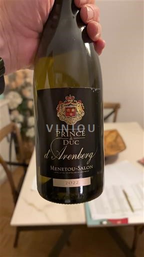 Loirevallei Menetou-Salon Prince Duc d'Arenberg 2022