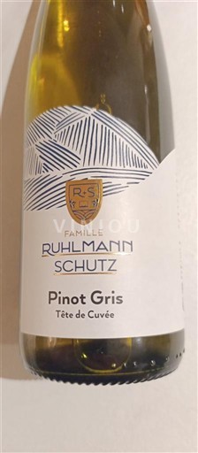 Alsace Pinot Grigio Famille Ruhlmann Schutz Tête de 2023