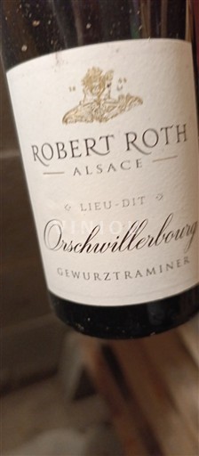 Alsácia Robert Roth Lieu-dit Orschwillerbourg Não Sazonado