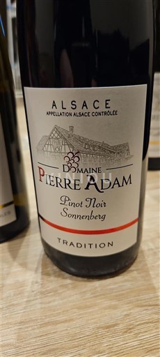Alsácia Domaine Pierre Adam Pinot Noir Sonnenberg Tradition 2023