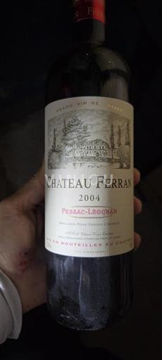 Bordeaux Pessac-Léognan Chateau Ferran 2004