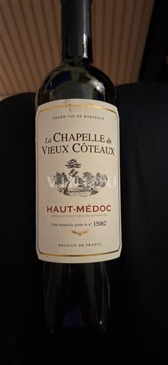 Bordeaux Haut-Médoc La Chapelle de Vieux Coteaux Neleten.