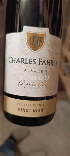 Alsácia Charles Fahrer Vielles Vignes Pinot Noir 2024