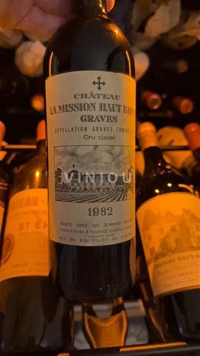 Bordeaux Graves Château La Mission Haut-Brion 1982