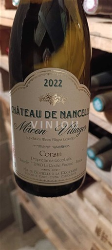 Burgundy Mâcon and Mâcon-Villages Château Nancel 2022