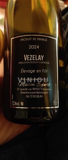 Borgogna Volnay Maison Esprret Élevage en Fût 2024