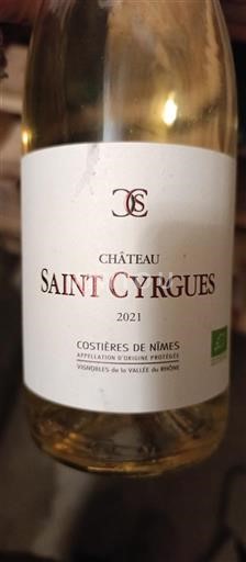 Valle del Rodano Costières di Nîmes Château Saint Cyrgues 2021
