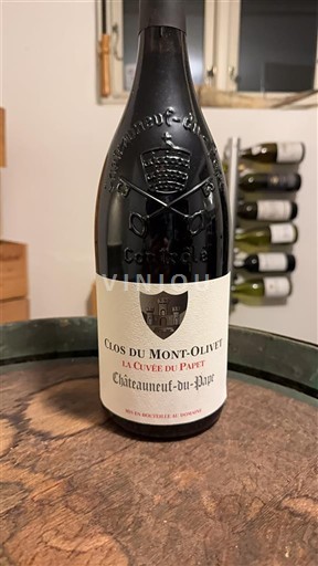 Vina Rouge sec La Cuvée du Papet Clos du Mont-Olivet Non millésimé Francija Rona dolina Châteauneuf-du-Pape AOC
