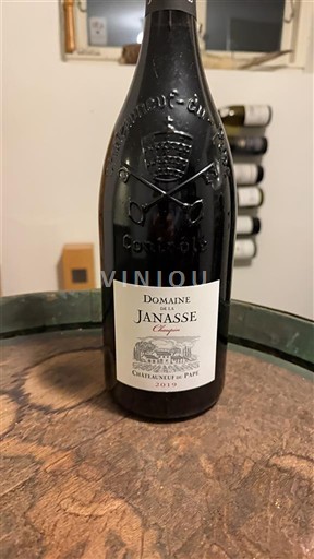 Vina Rouge sec Chaupin Domaine La Janasse 2019 Francija Rona dolina Châteauneuf-du-Pape AOC