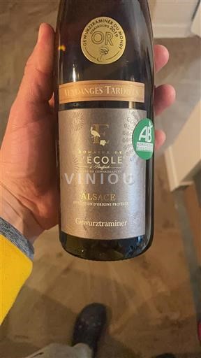 Alsácia Vendanges Tardives Domaine L'École 2017