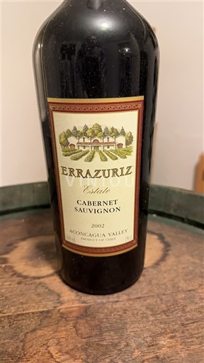 Thung lũng Aconcagua Aconcagua Andes Errazuriz Estate Cabernet Sauvignon 2002