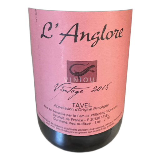 Valle del Ródano Tavel Domaine de l’Anglore Vintage tavel 2018