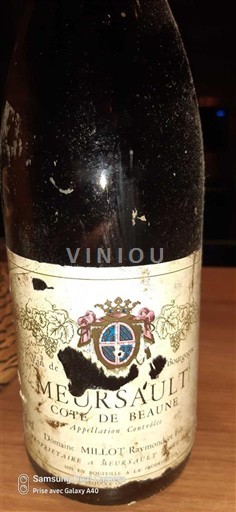Borgogna Meursault Domaine Millot Raymond Senza annata