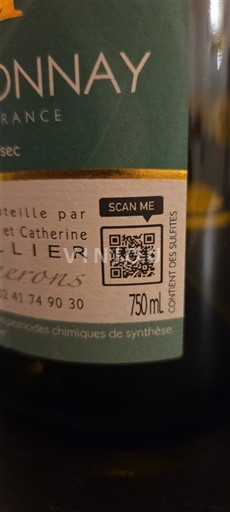 Thung lũng sông Loire Saumur Domaine Collier Không niên vụ