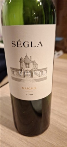 Bordeaux Margaux Ségla 2018