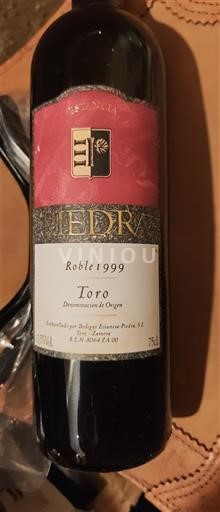 Castilien og León Toro Bodega Estancia Piedra Roble 1999