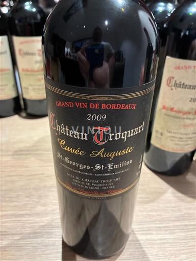 Bordeaux Saint-Georges-Saint-Émilion Château Troquart Auguste 2009